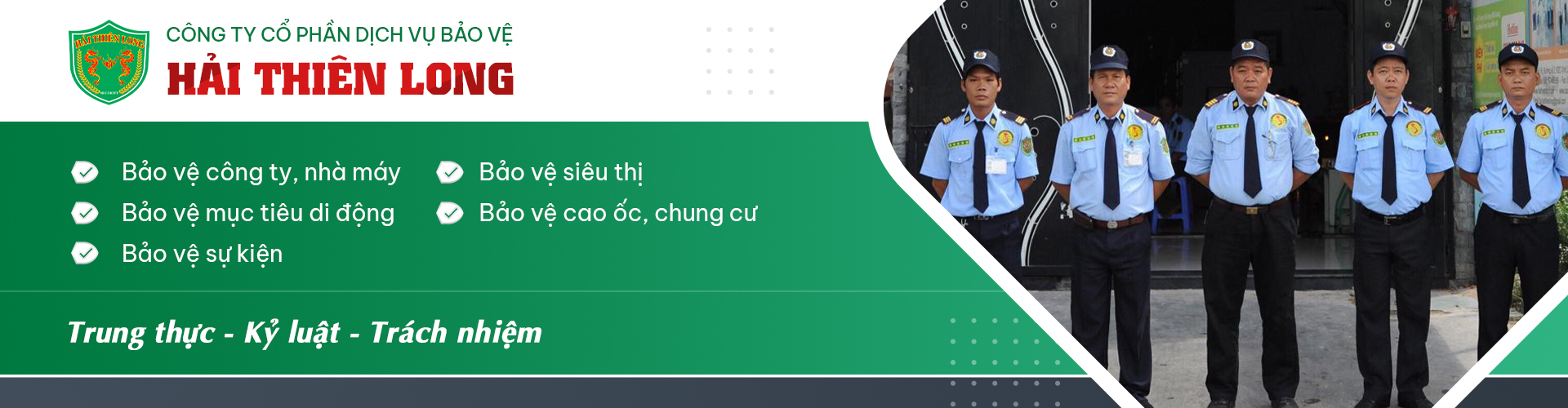 giới thiệu về công ty bảo vệ hải thiên long