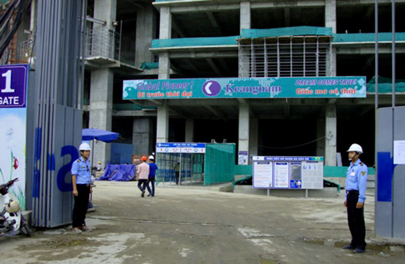 nhiệm vụ của bảo vệ công trình đang xây dựng