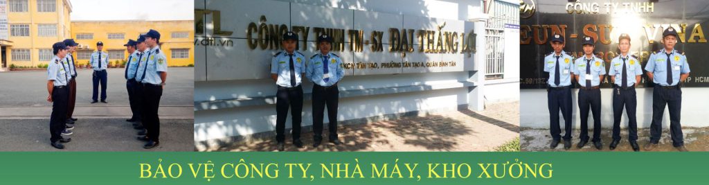 bảo vệ nhà máy, khu công nghiệp