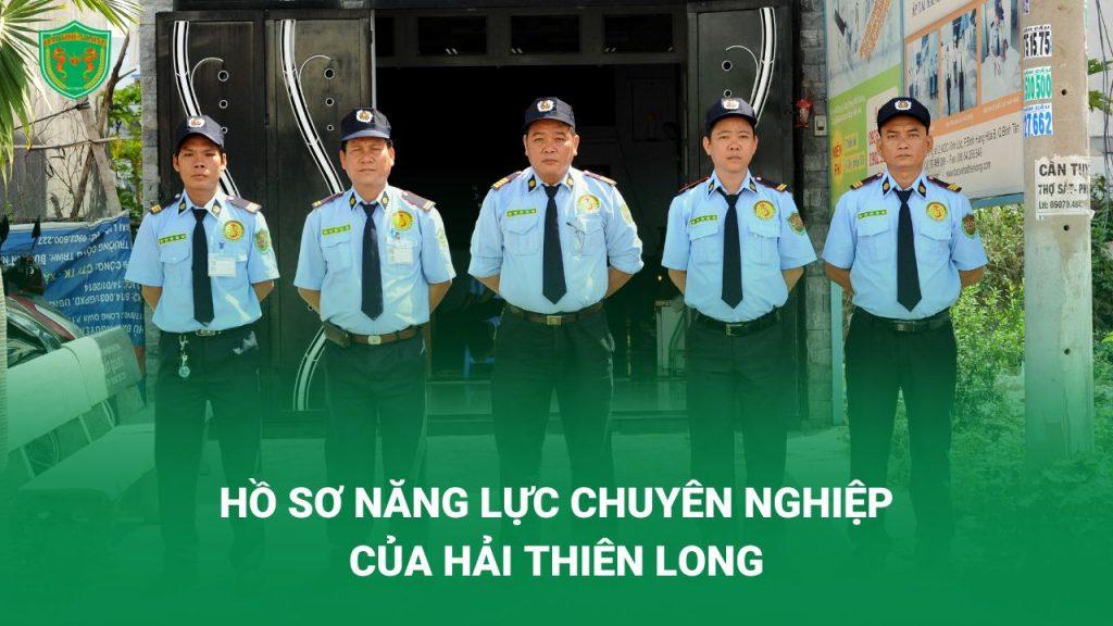 hồ sơ năng lực của hải thiên long