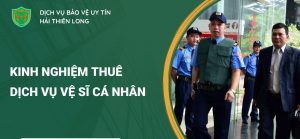 vệ sĩ cá nhân