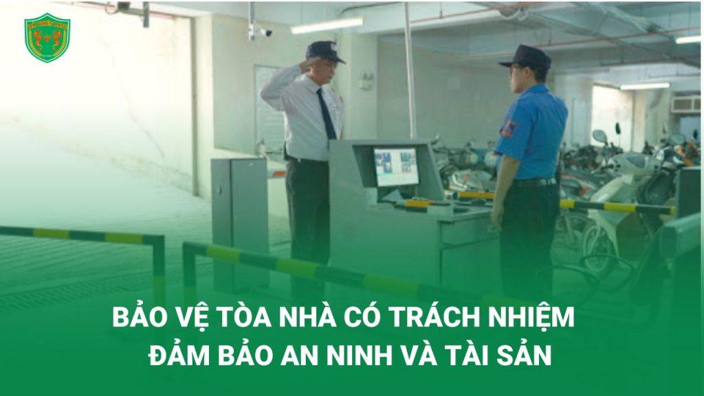 trách nhiệm của bảo vệ tòa nhà