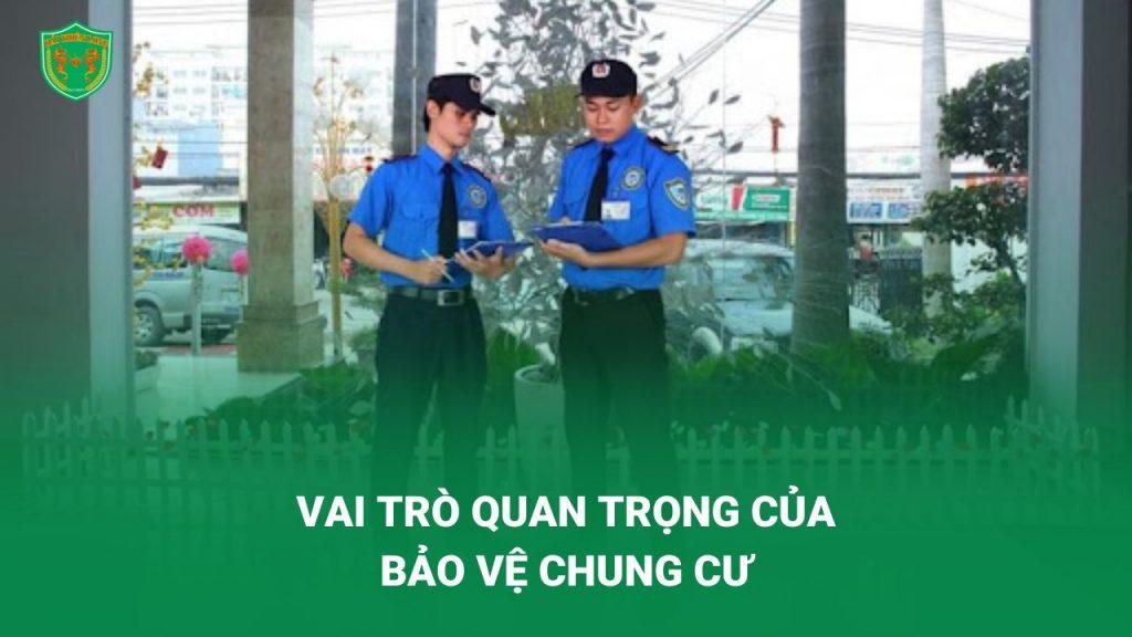vai trò của bảo vệ chung cư