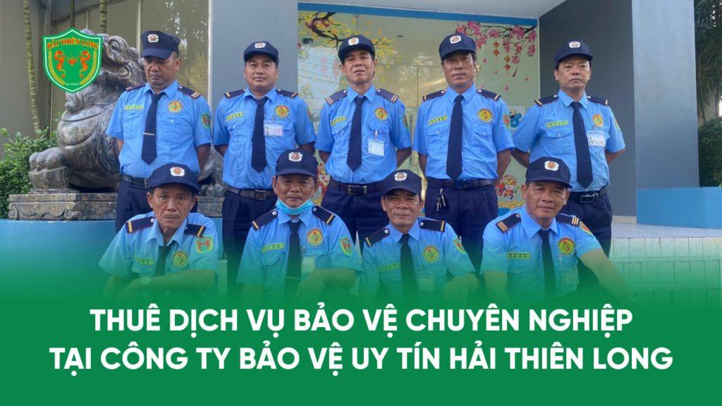 Dịch vụ bảo vệ chung cư, tòa nhà chuyên nghiệp Hải Thiên Long