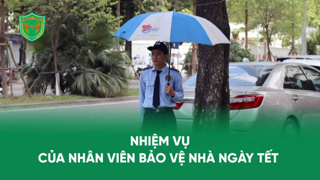 Nhiệm vụ của nhân viên bảo vệ nhà ngày Tết