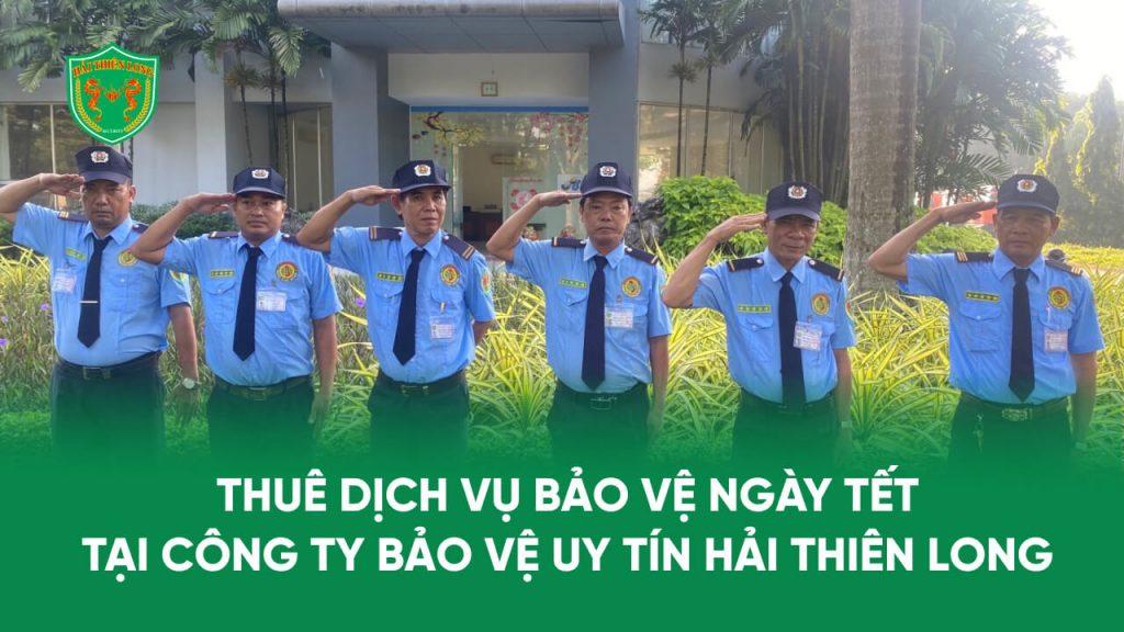 Dịch vụ bảo vệ tại Hải Thiên Long